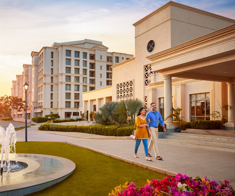 Hiranandani Devanahalli Project Walking Area