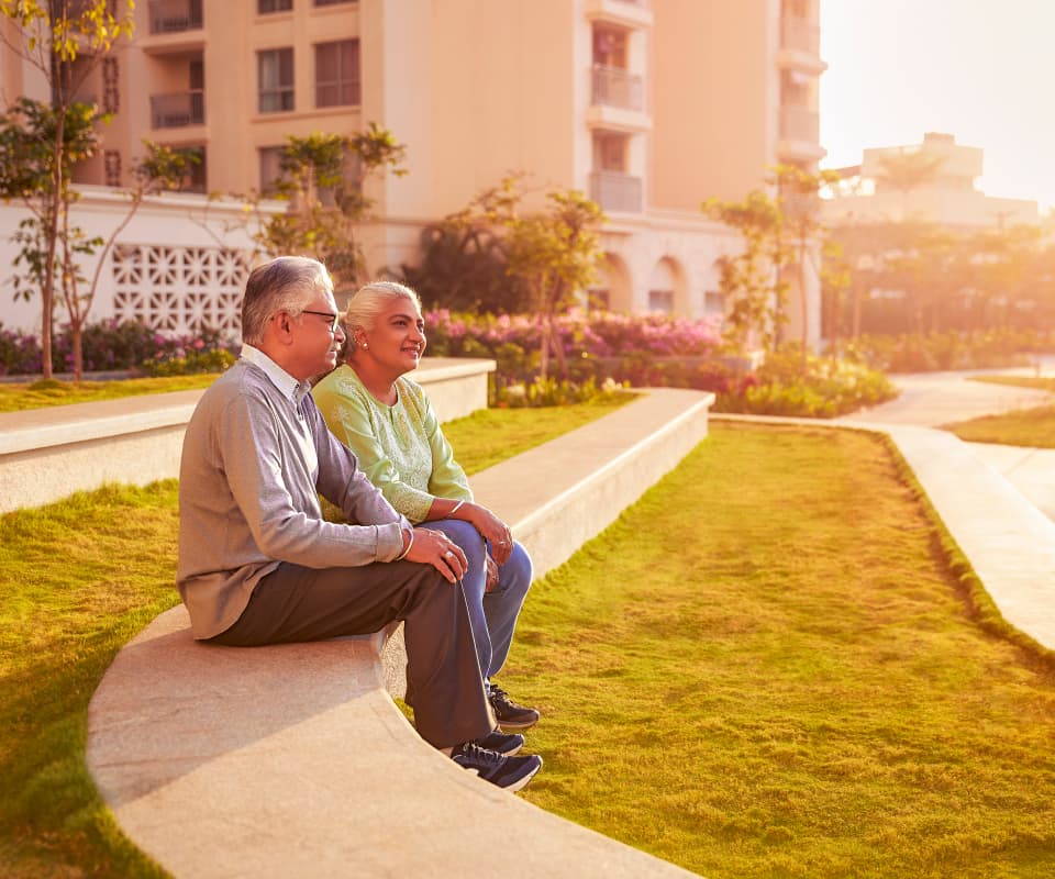 Hiranandani Hebbal Project Garden Area