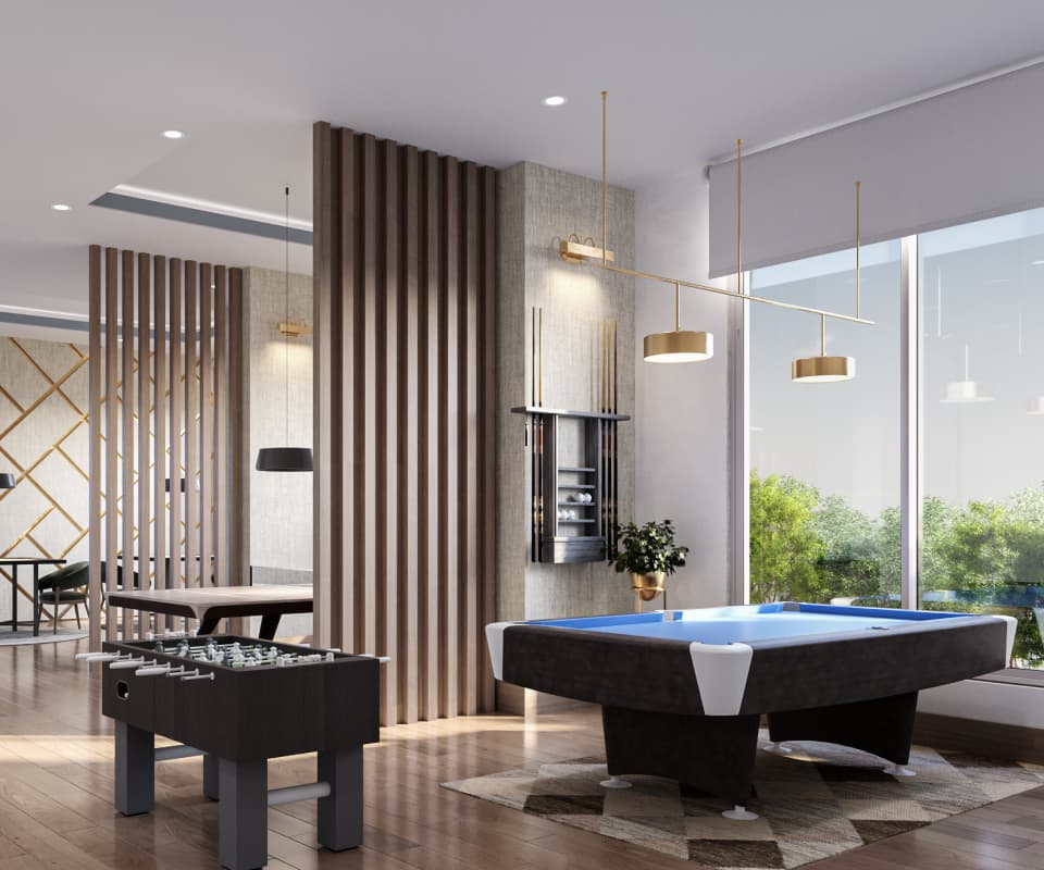 Hiranandani Belicia Project Games Room