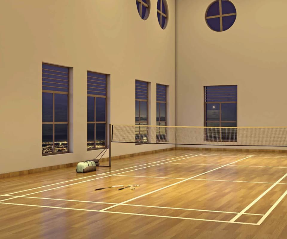 Hiranandani Castalia Project Badminton Court