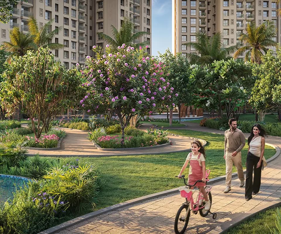 Hiranandani Somerset Arrival Garden