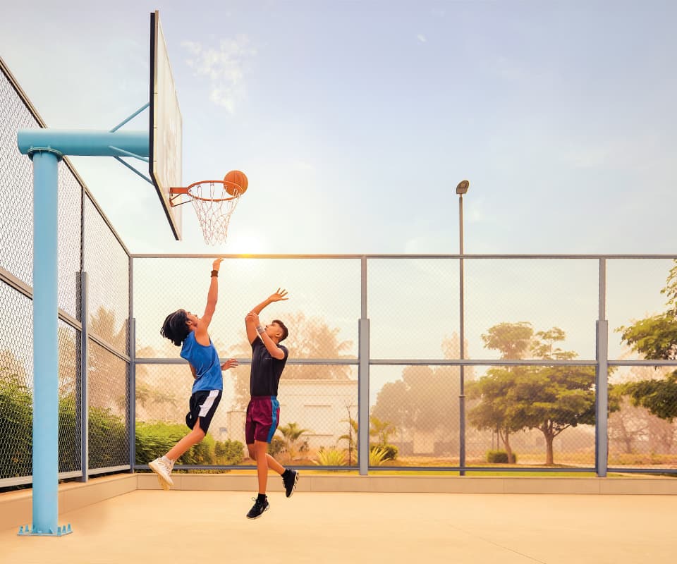 Hiranandani Bridgewood Project Basketball Court