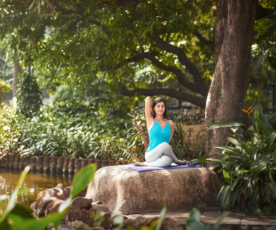 Hiranandani Bridgewood Project Meditation Zone