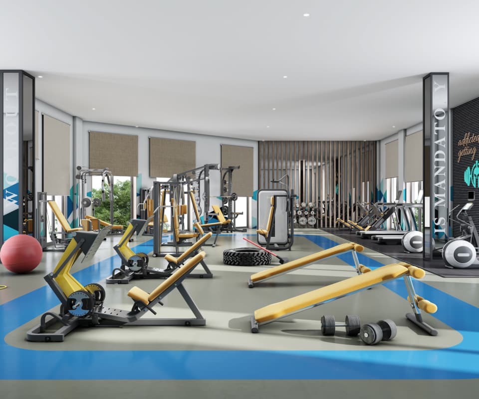 Hiranandani Bridgewood Project Gymnasium