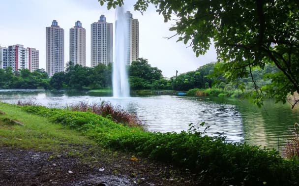 Kavesar Lake at Hiranandani Estate