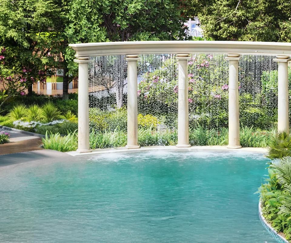 Hiranandani Somerset Water Curtain