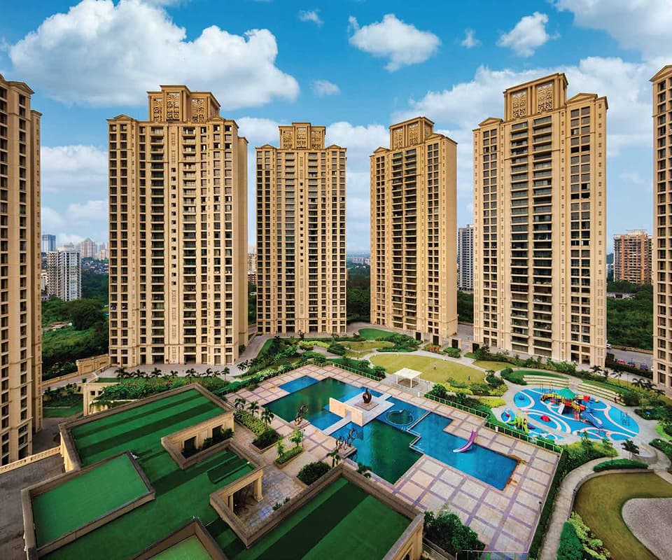 Hiranandani One Hiranandani Park Landscaped gardens