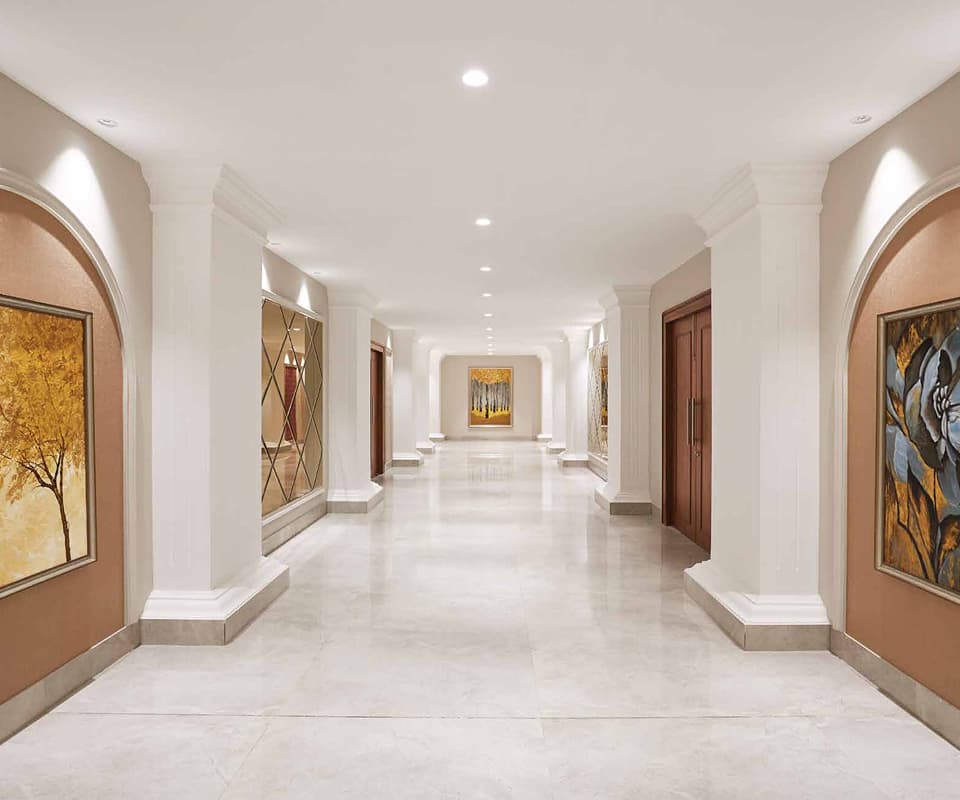 Hiranandani One Hiranandani Park interior corridor