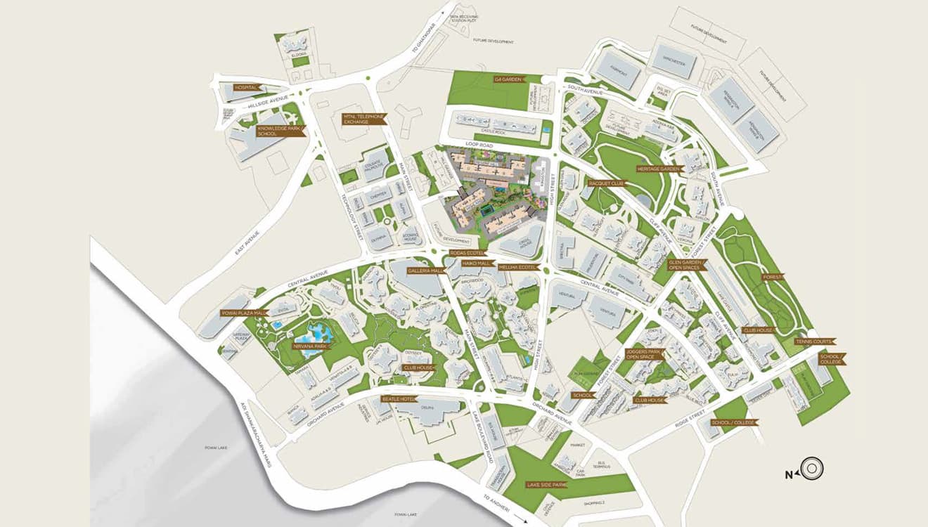 Hiranandani Gardens Master Plan