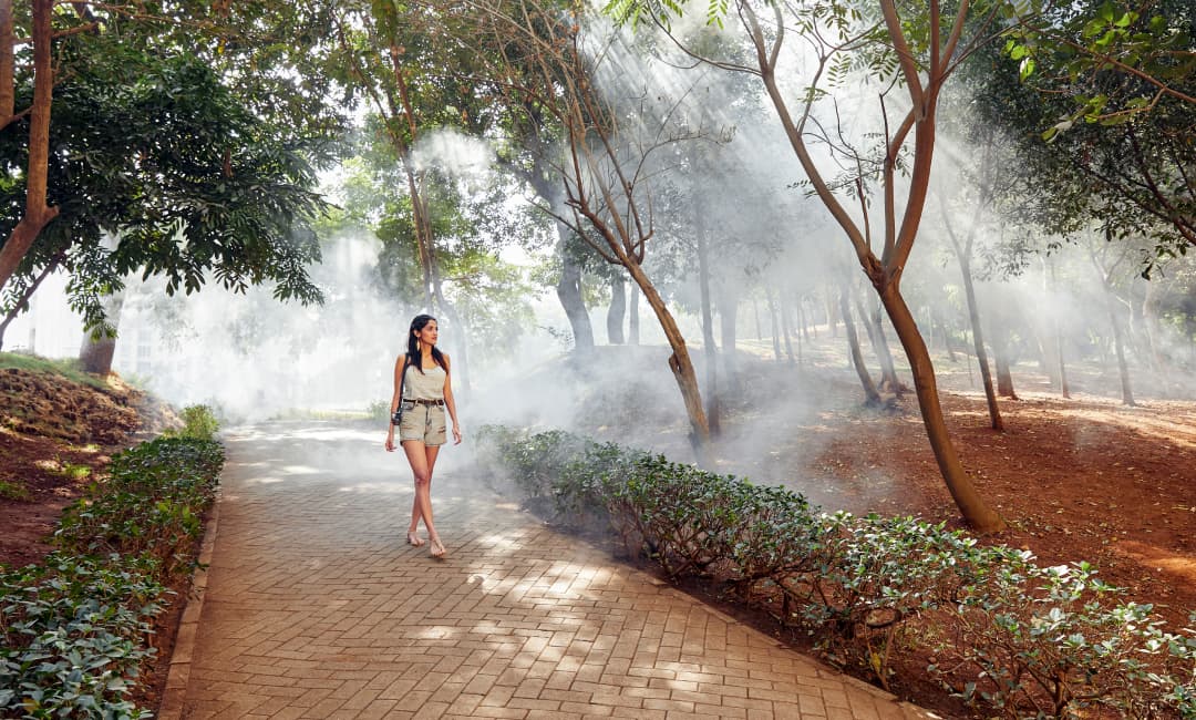 Hiranandani Estate jogging track